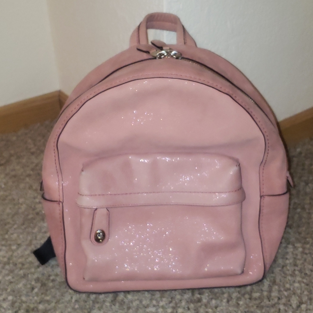 Coach Suede Backpack